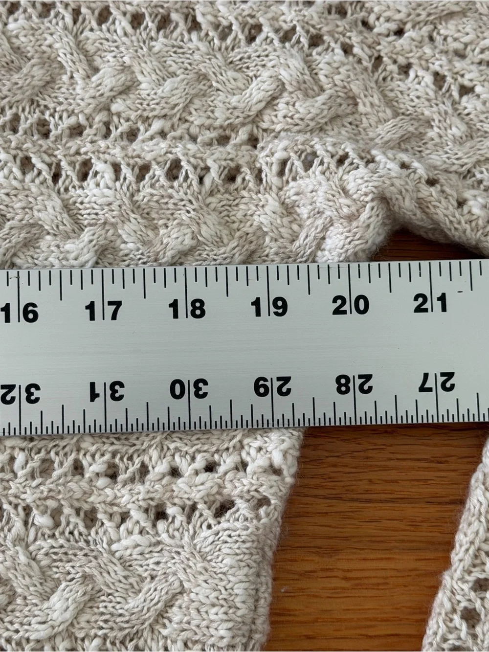 INC Interational Concepts Open Knit Sweater Women's Size Small Ivory NEW